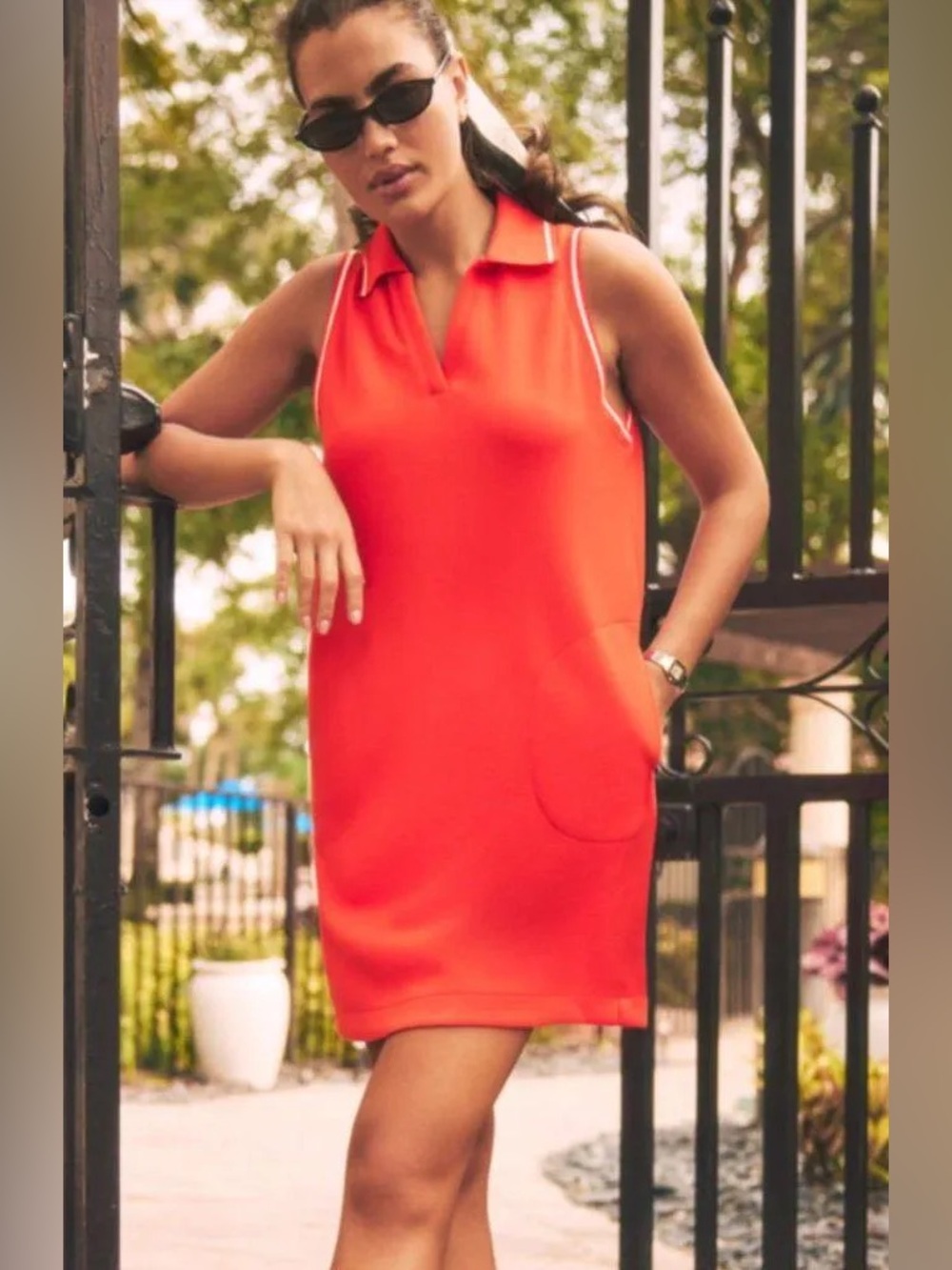 SPANX AirEssentials Pique Polo Tank Dress size XS
